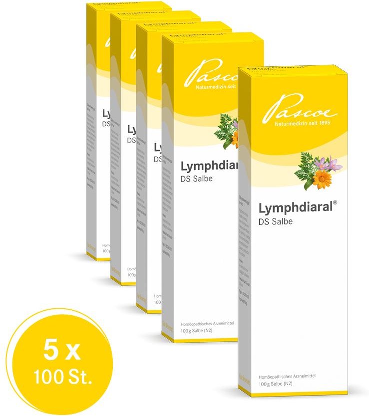 Lymphdiaral DS Salbe 5x100 g