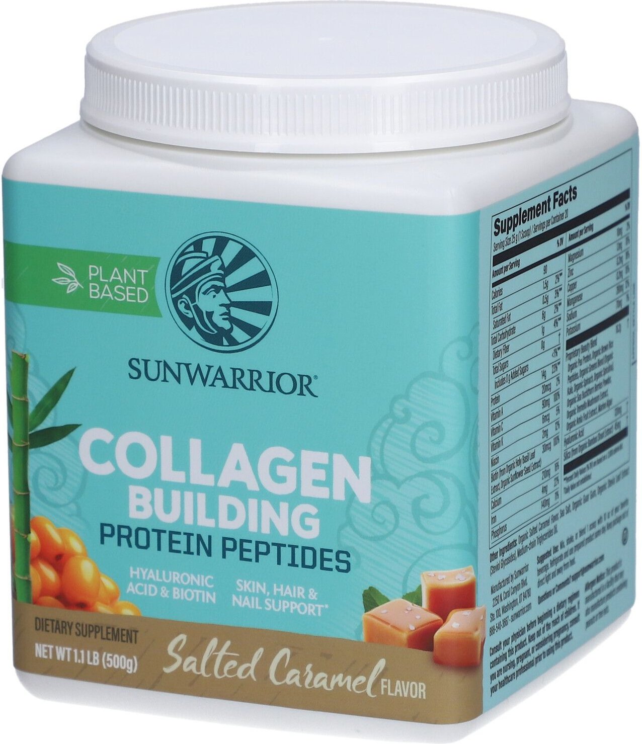 Collagen Building Protein Peptides Salted Caramel 500 g Pulver