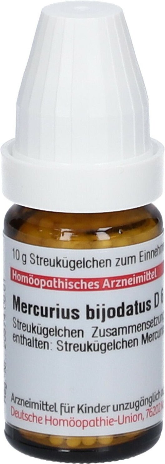 Mercurius Bijodatus D 6 Globuli 10 g