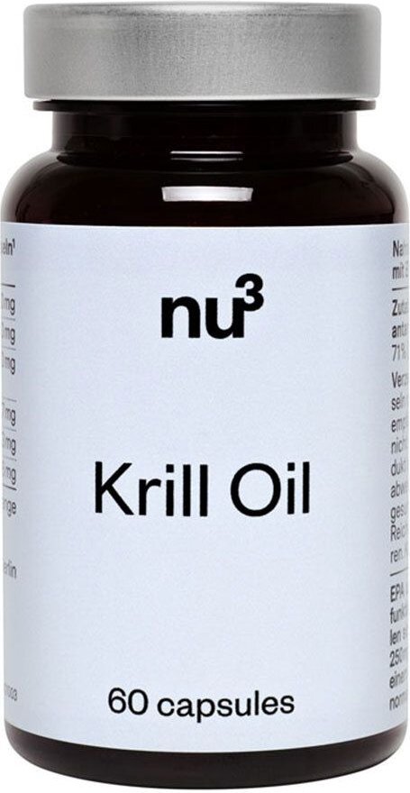 nu3 Premium Krillöl 60 St Kapseln