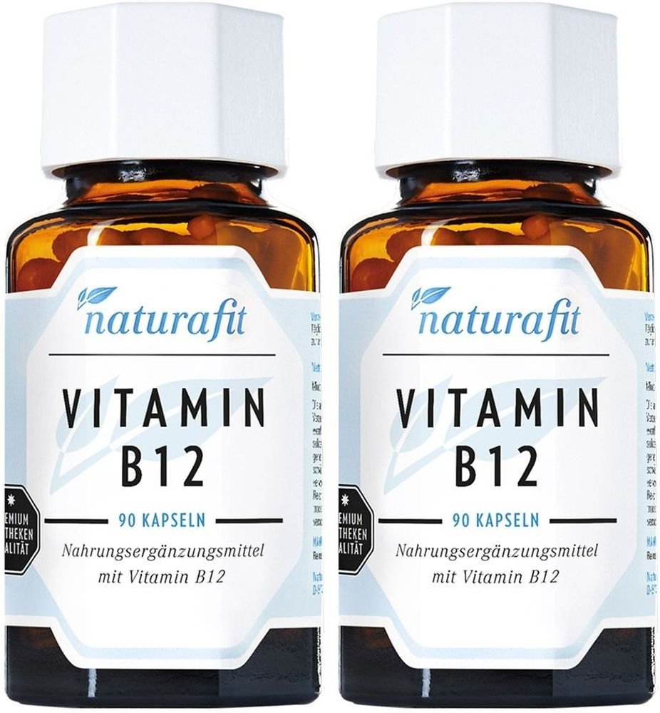 Naturafit Vitamin B12 Kapseln 2x 2x90 St
