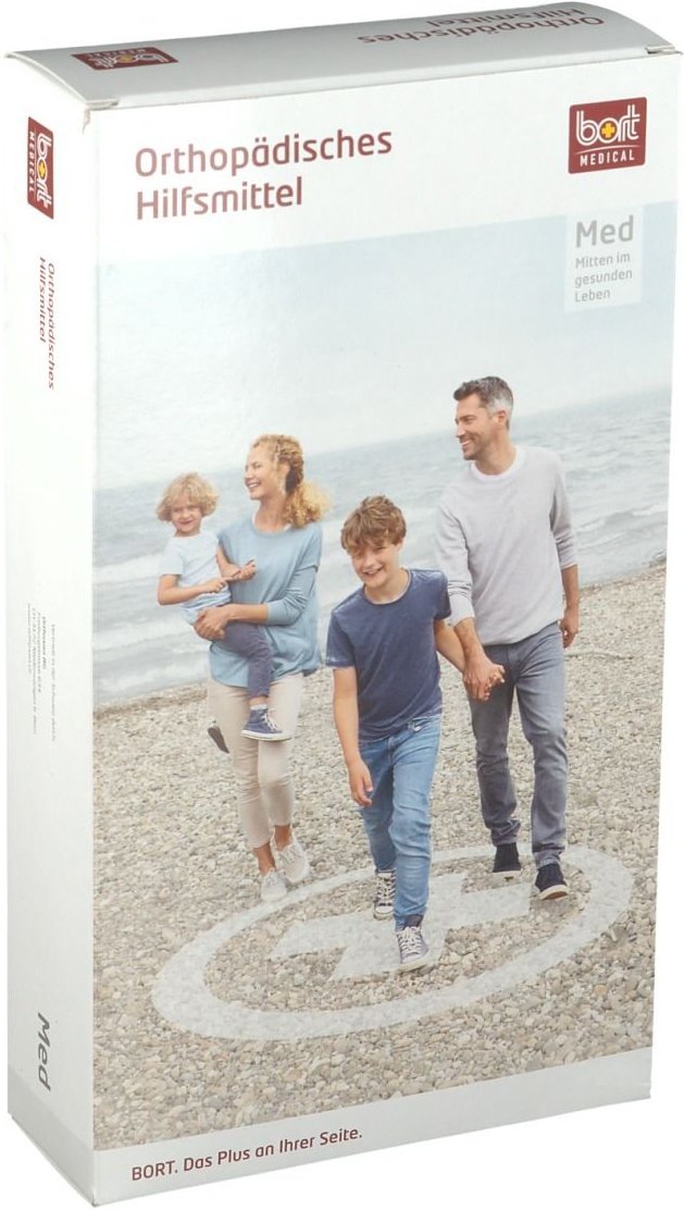 Bort elastischer Rippengurt Damen L weiß 1 St Bandage(s)