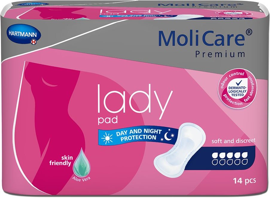 Thumbnail - Molicare Premium lady Pad 5 Tropfen 12x14 St Einlagen