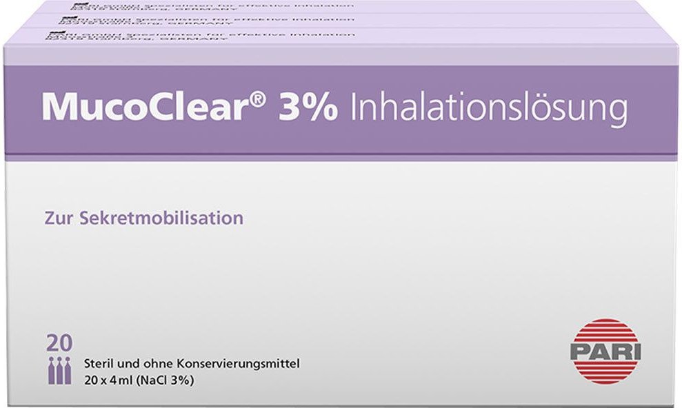 Mucoclear 3% NaCl Inhalationslösung 60x4 ml