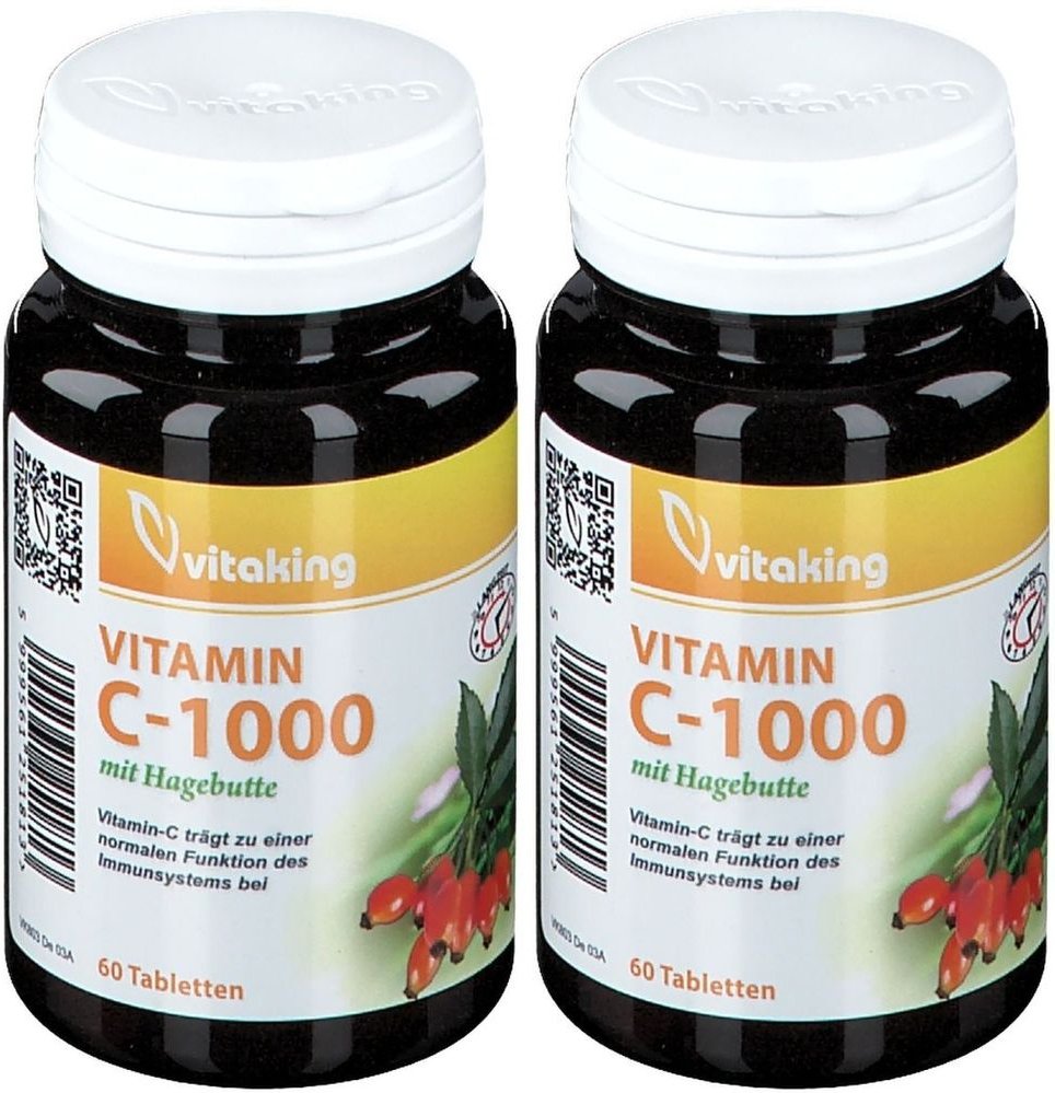 Vitamin C 1000 Langzeit Tabletten 2x 2x60 St