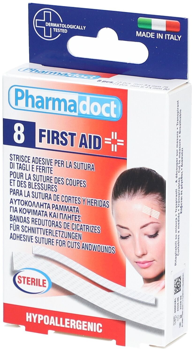 Wunderverschlussstreifen für Schnittverl.2 Größen 8 St Streifen