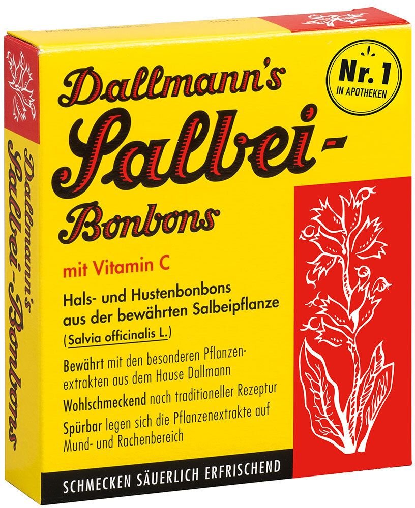 Dallmann's Salbei Bonbons m.Vit.C. 20 St