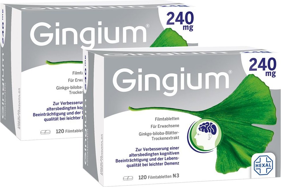 Gingium 240 mg Filmtabletten 2x120 St