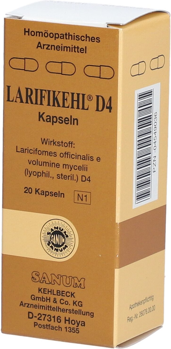 Larifikehl Kapseln D 4