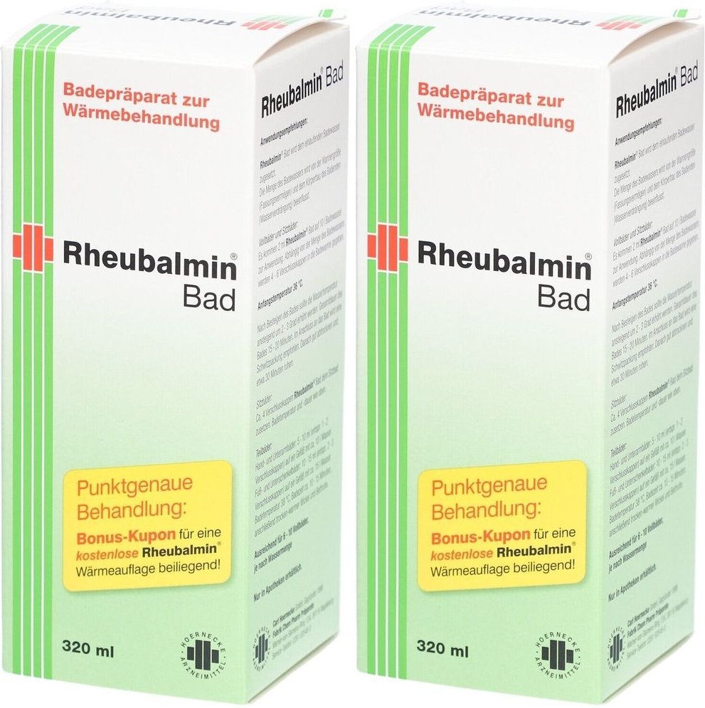 Rheubalmin Bad 2x 2x320 ml
