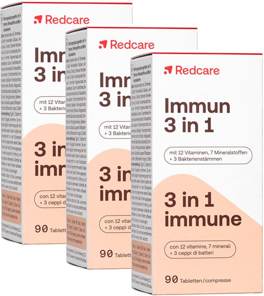Thumbnail - Immun 3 IN 1 TAB Redcare 3er-Pack 3x90 St Tabletten