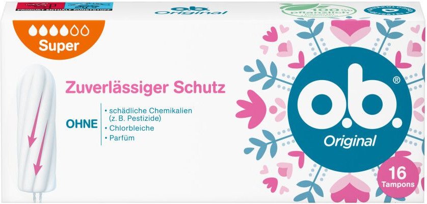 Thumbnail - O.b. Tampons super 16 St Tampon