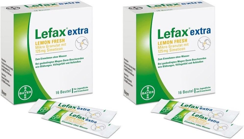 Lefax extra Lemon Fresh Mikro Granulat 2x 2x16 St