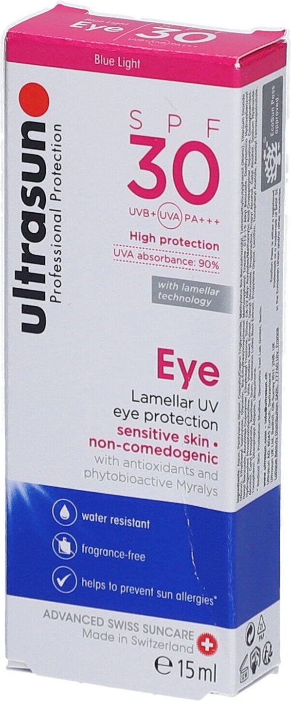 Ultrasun Eye Protection Gel SPF 30 15 ml