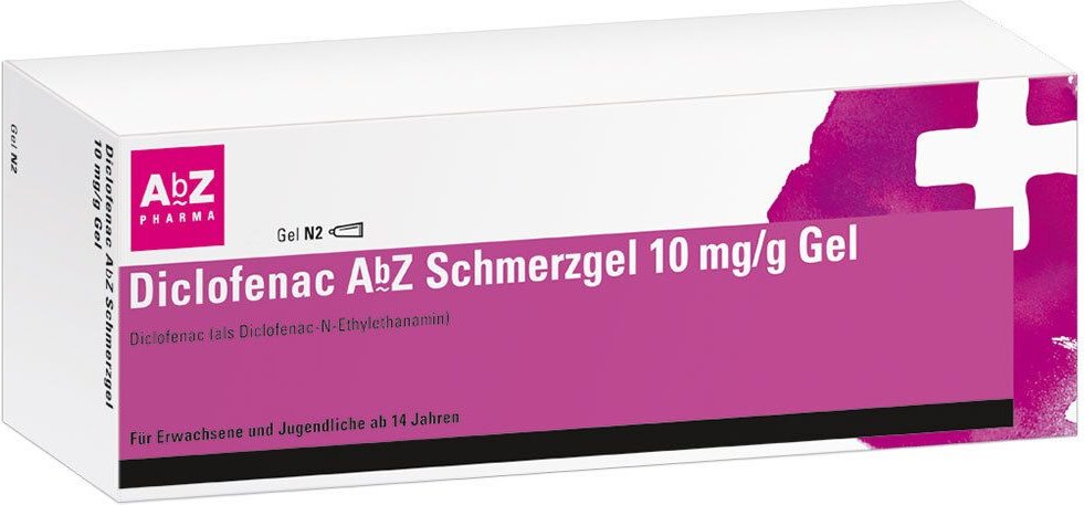 Diclofenac AbZ Schmerzgel 10 mg/g Gel