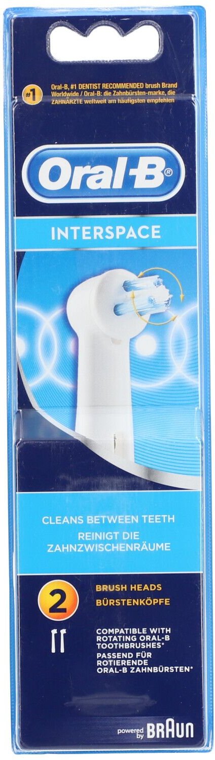 Oral-B Aufsteckbürsten Interspace 2 Stk St Zahnbürste