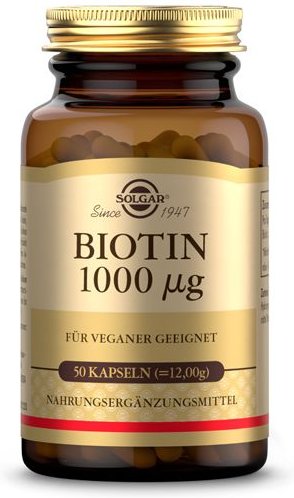 Solgar Biotin 1000 µg Kapseln 50 St