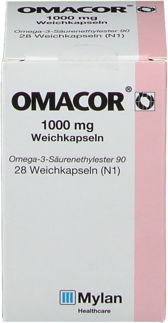 Omacor 1000 mg Weichkapseln