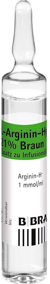 L-Arginin-Hydrochlorid 21% Elek.-Konz.Inf.-L. 5x20 ml Infusionslösungskonzentrat