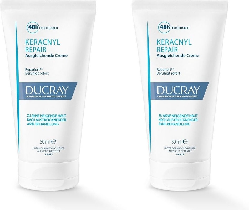 Ducray Keracnyl Repair CRE x2 2x50 ml Creme