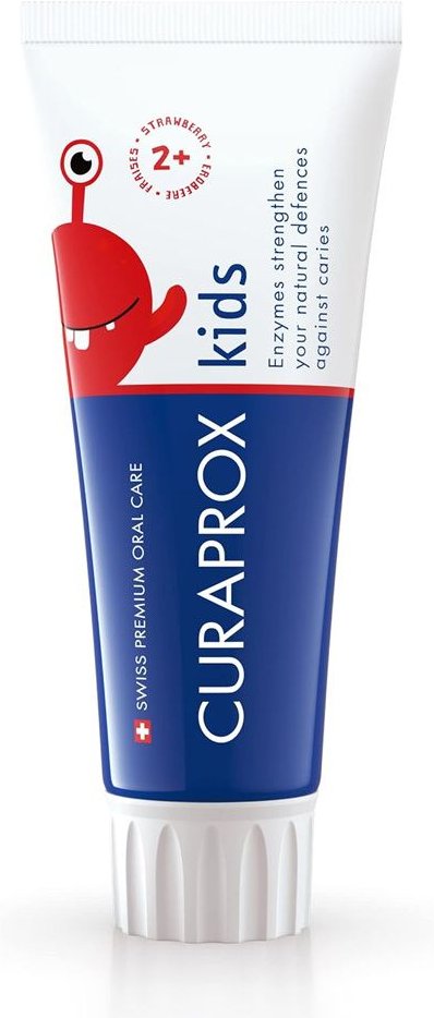 Curaprox kids Zahnpasta Erdbeere ab 2 Jahre 950ppm