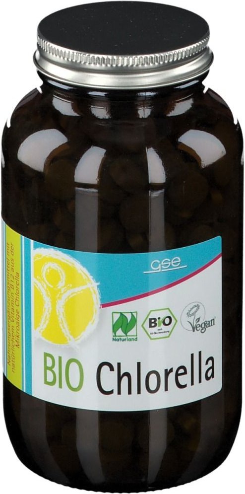 GSE Chlorella 500 mg Bio Naturland Tabletten 550 St