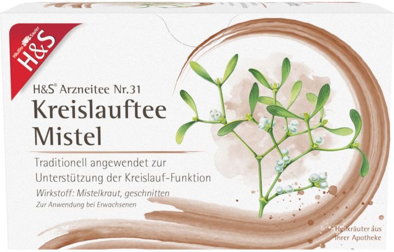 H&S Kreislauftee Mistel Filterbeutel