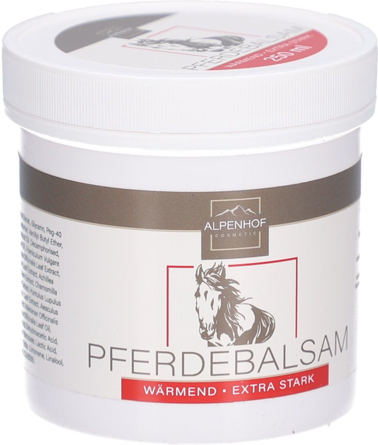 Pferdebalsam wärmend extra stark Alpenhof 250 ml Balsam