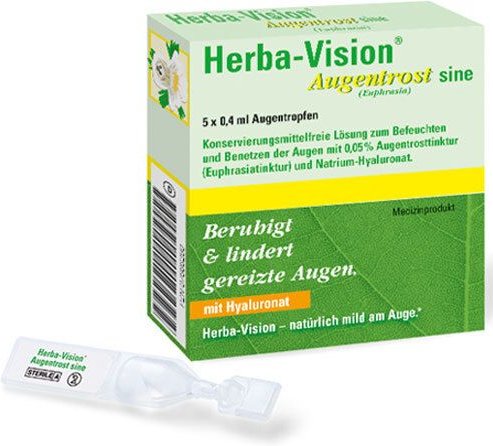 Herba-Vision Augentrost sine Augentropfen 5x0,4 ml
