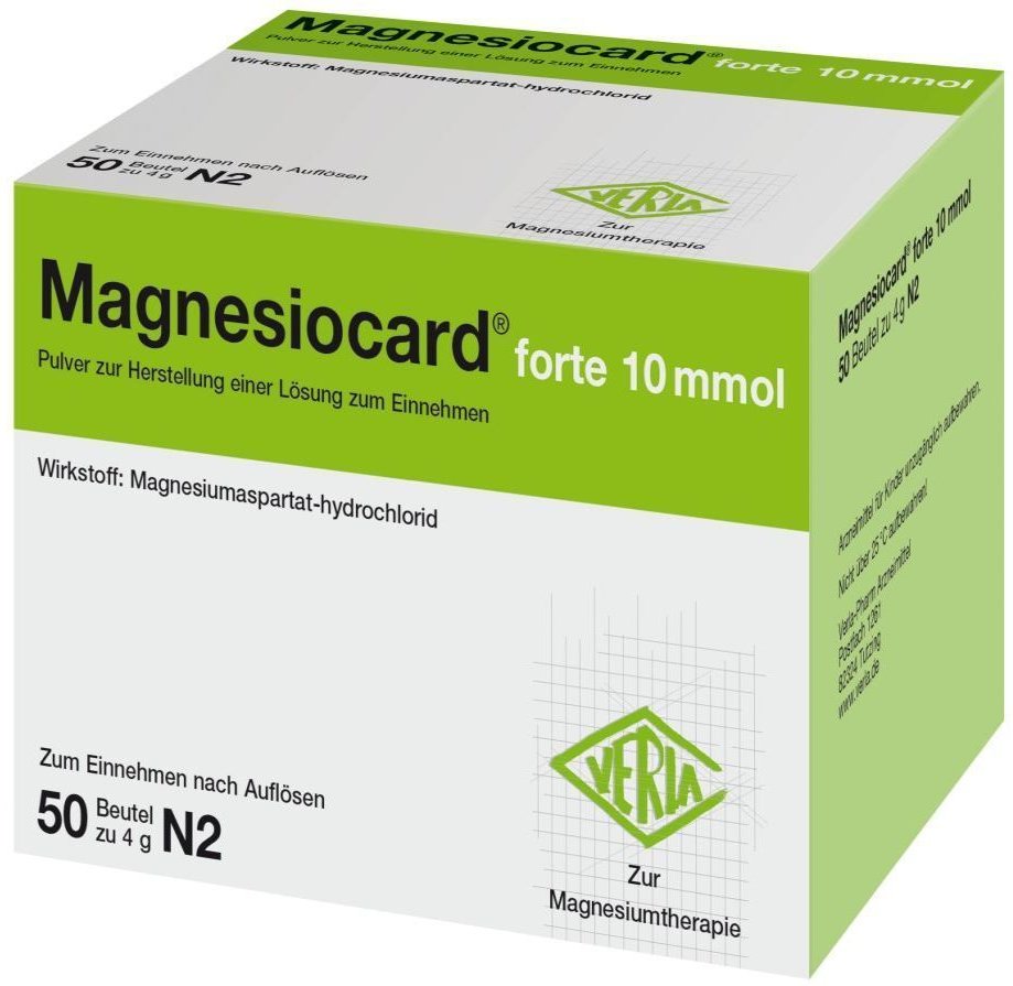 Magnesiocard forte 10 mmol P