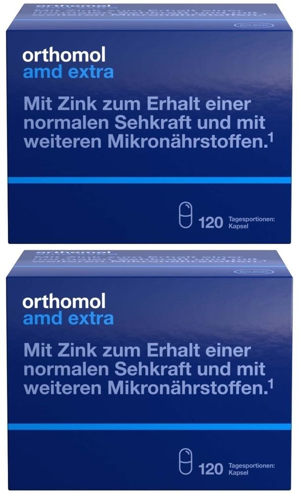 Orthomol AMD extra Kapseln 2x 2x120 St