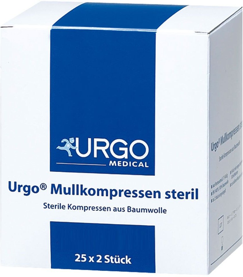 Urgo Mullkompressen 10x10 cm unsteril 100 St Kompressen
