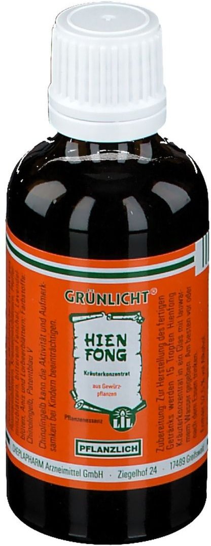 Grünlicht Hienfong Kräuterkonzentrat Tropfen