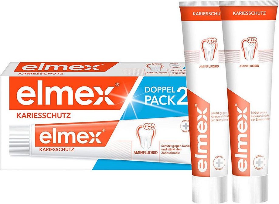 Elmex Zahnpasta Doppelpack 2x75 ml