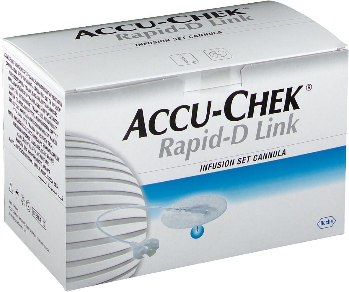 Accu-Chek Rapid-D Link Kanülen 6 mm 25 St Kanüle