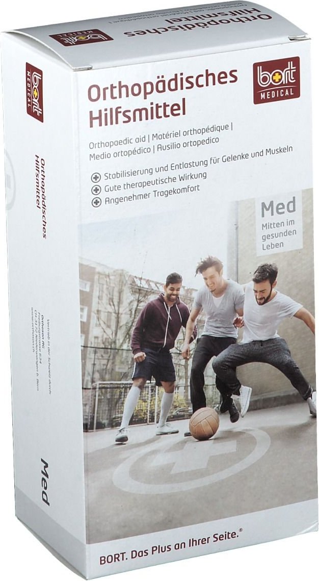 Bort Soft Daumenschiene kurz M schwarz 1 St Bandage(s)