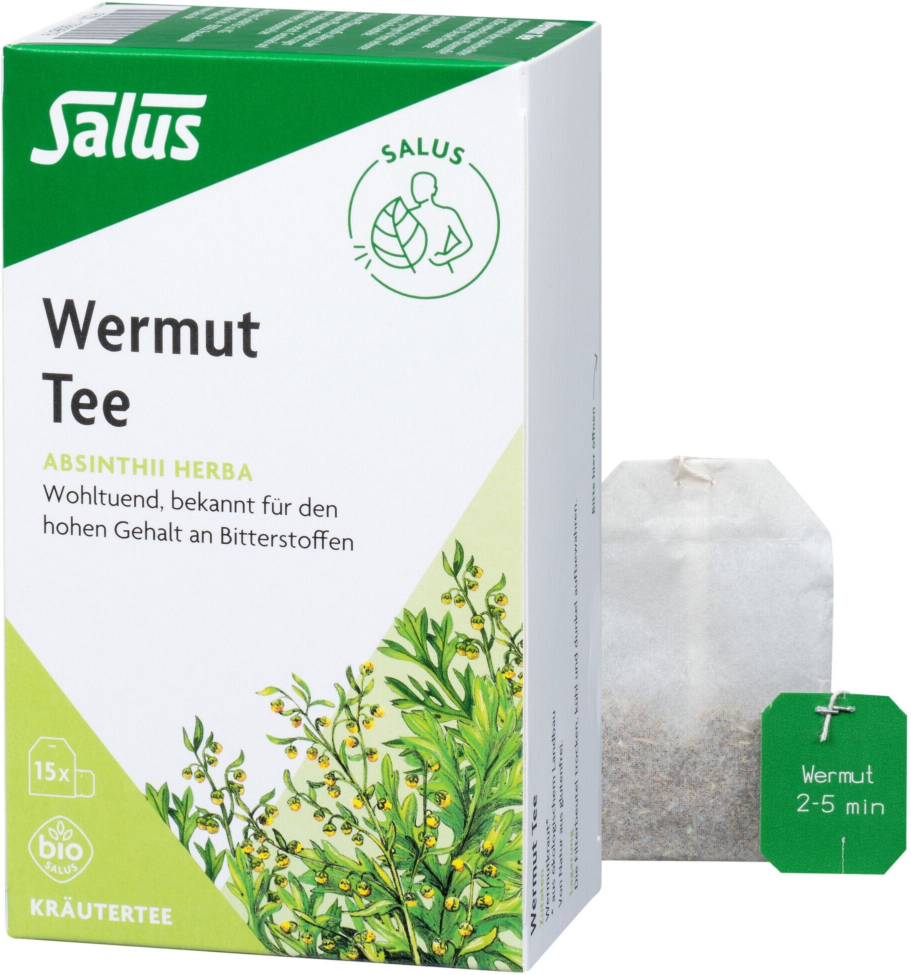 Thumbnail - Wermut TEE Bio Salus Filterbeutel 15 St