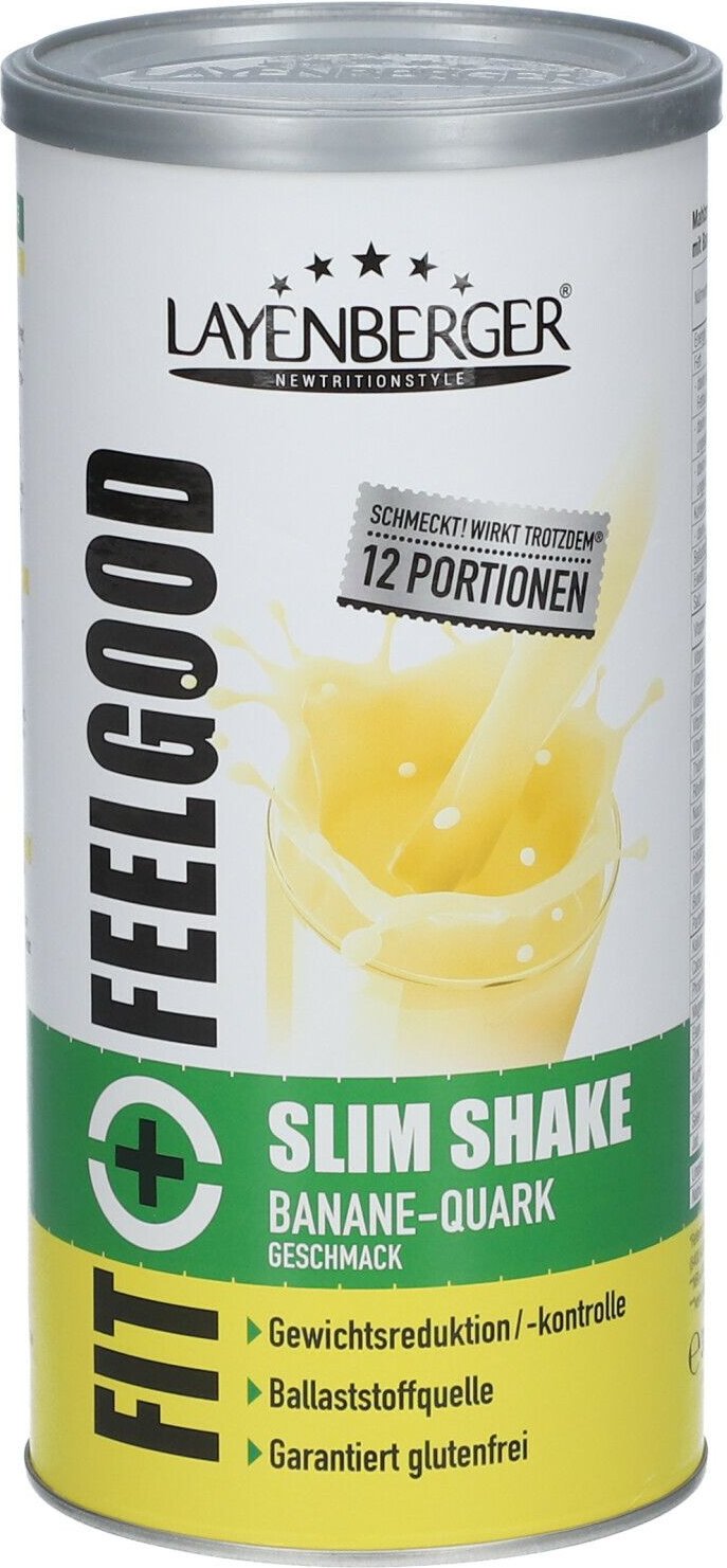 Layenberger Fit+Feelgood Slim Shake Banane-Quark 396 g Pulver