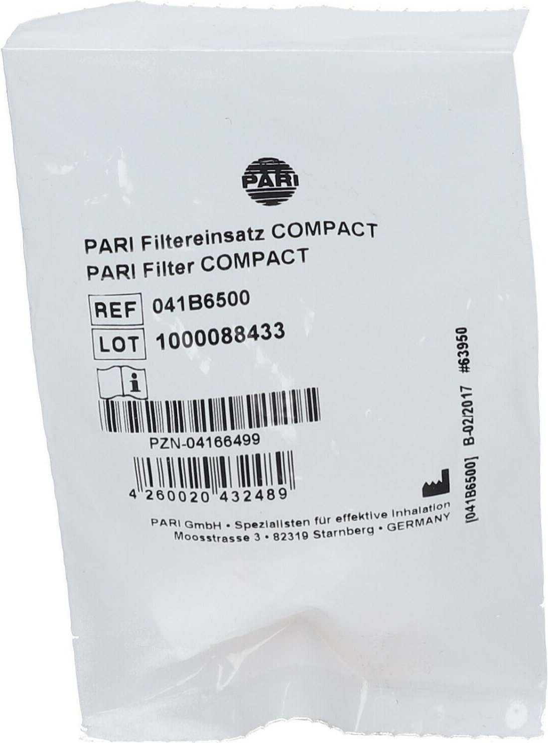 Pari Compact Filtereinsatz 5x 5x1 St