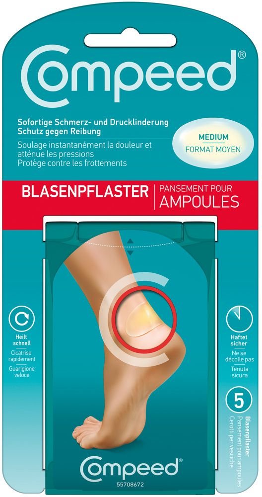 Compeed Blasenpflaster medium 5 St Pflaster
