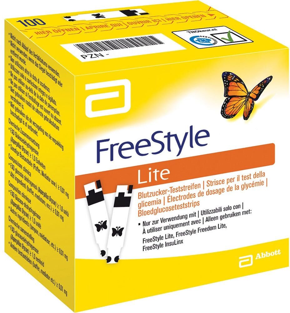 Freestyle Lite Teststreifen ohne Codieren