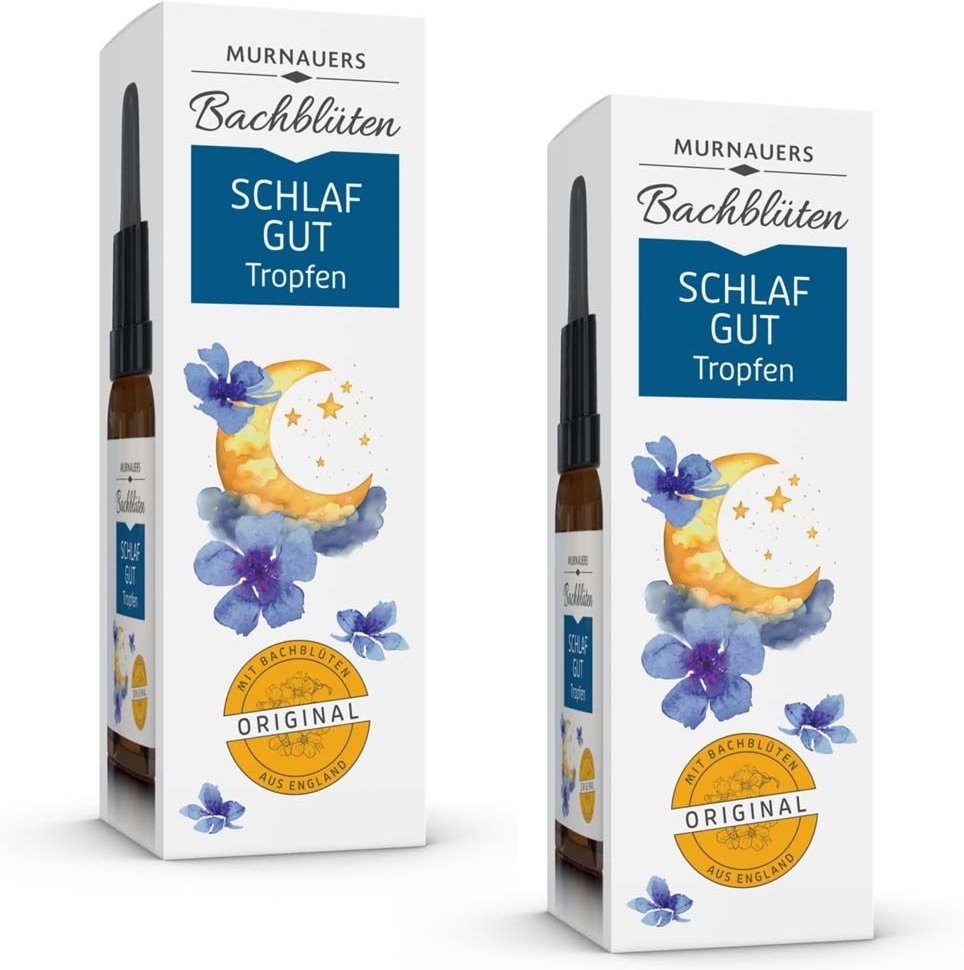 Bachblüten Murnauers Schlaf Gut Tropfen Doppelpack 2x20 ml