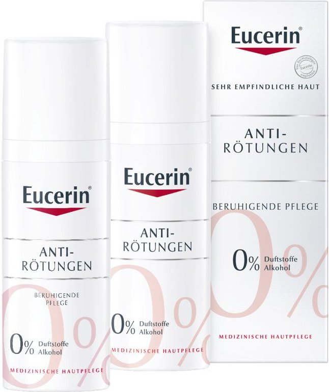 Eucerin SEH Anti-Rötungen beruhigende Pflege 2x50 ml Creme