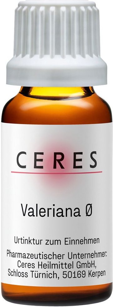 Ceres Valeriana Urtinktur 20 ml Tropfen