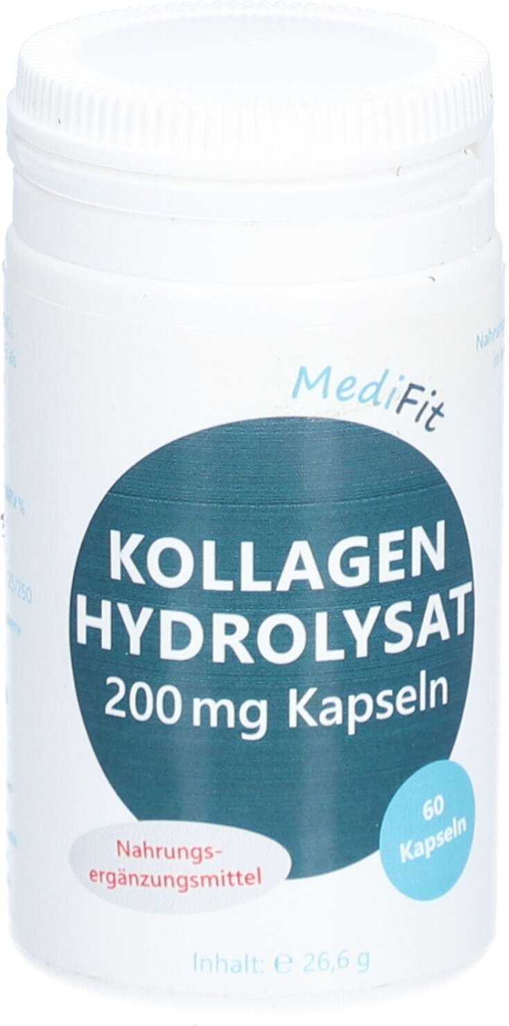 Kollagen Hydrolysat 200 mg Kapseln MediFit 60 St