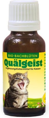 Bachblüten Quälgeist flüssig f.Katzen 20 ml Flüssigkeit