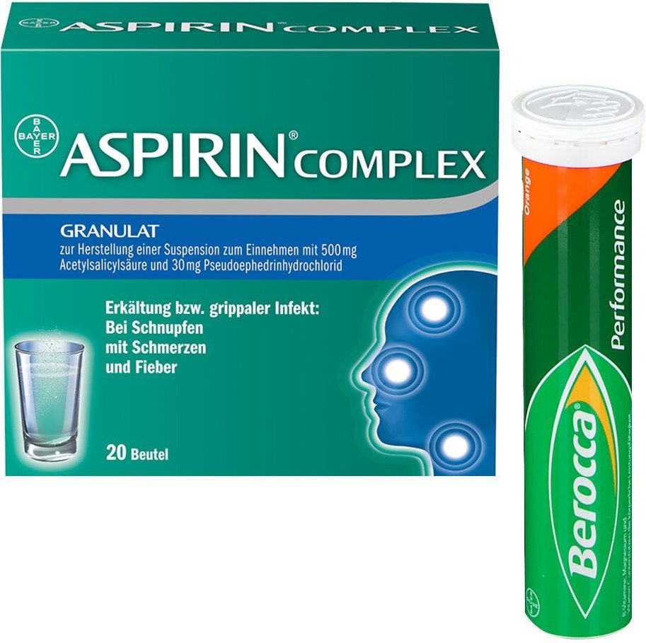 Aspirin Complex + Berocca Performance Set 1 St
