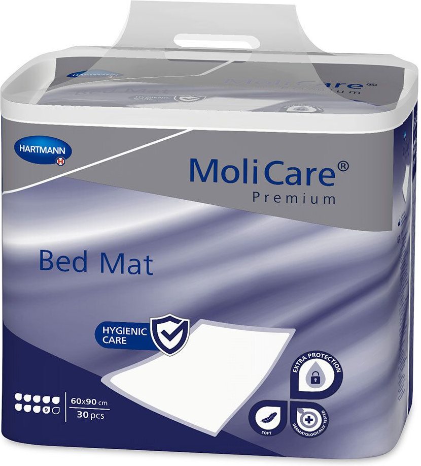 Molicare Premium Bed Mat 9 Tropfen 60x90 cm 30 St Unterlagen