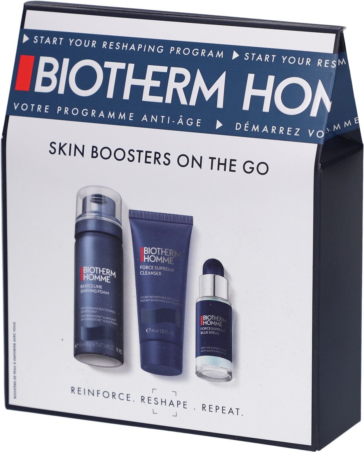 Biotherm Force Supreme Set Blue Serum Recruit 1 St Kombipackung