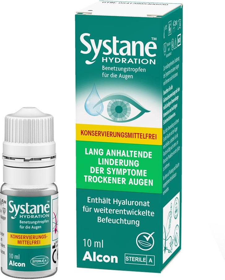 Systane Hydration Benetzungstr.f.d.Aug.o.Konserv. 10 ml Augentropfen